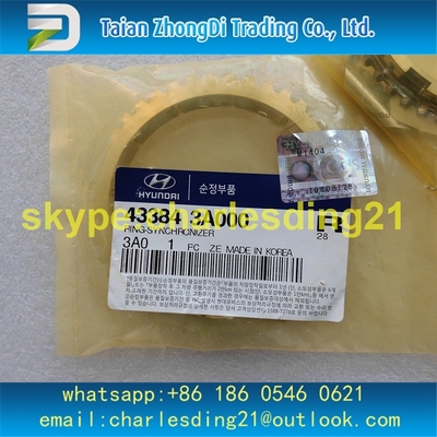 China Hyundai original and new  43384-3A000 Manual Transmission Synchronizer Ring with good quality and  price supplier