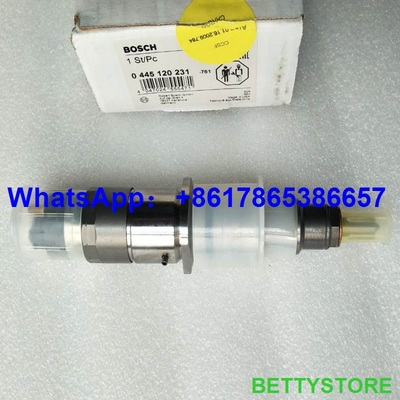 China INJECTOR 0445120231 / 0 445 120 231 BOSCH Common rail injector 0445120231 , 0 445 120 231 supplier