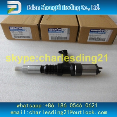 denso original and high quality common rail Injector 095000-0562  6218-11-3101  for KOMATSU PC600-8 SA6D140 supplier