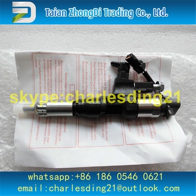 denso original and high quality common rail Injector 095000-6593 for Hino J08E supplier