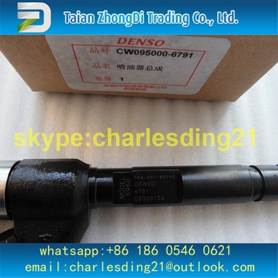 denso original and high quality common rail Injector 095000-6791 supplier