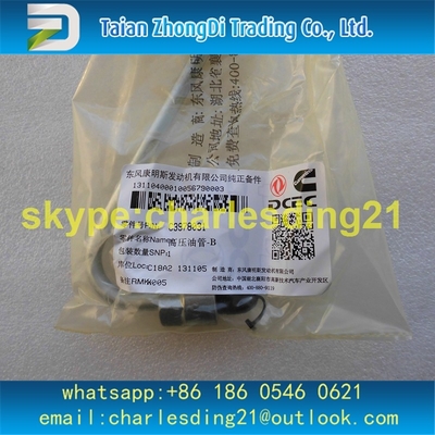 original and brand new cummins high presssure oil pipe 3978031 slivery made of steel with good quality and price supplier