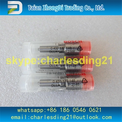 Bosch Original and New common rail injection nozzle DLLA141P2146 0433172146 for INJECTOR 0445120134 supplier