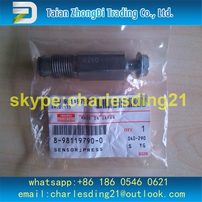 ISUZU Original and New 8981197900 Pressure Sensor for 4HK1 6HK1, 6UZ1 6WG1 8-98119790-0 supplier