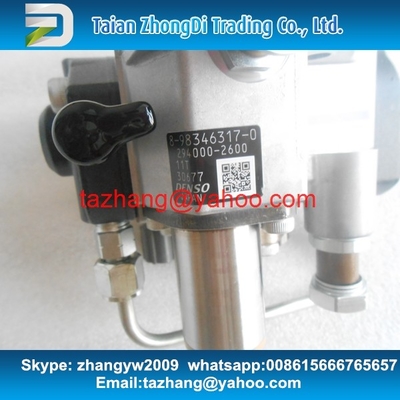 Denso Original fuel pump 294000-2600, 294000-0039 for 4HK1 8973060449 8983463170 supplier
