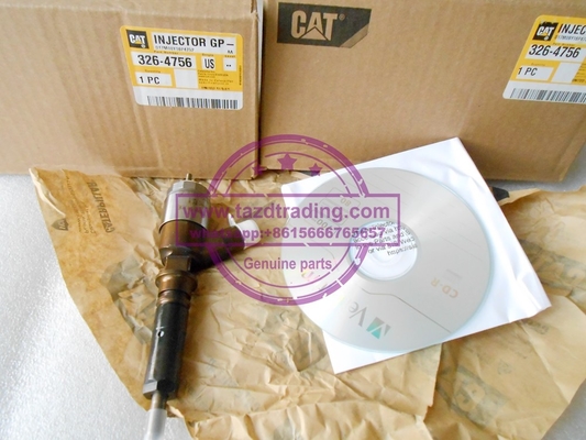   Original and New fuel Injector 326-4756 ,3264756,326 4756 for 320D Excavator comes with program supplier