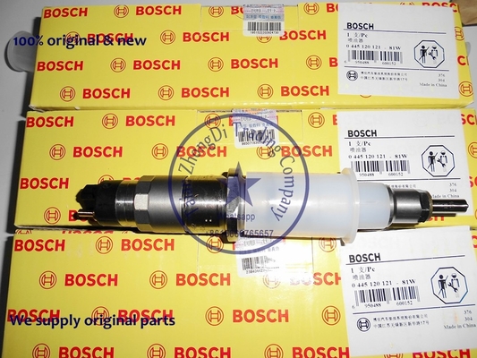 BOSCH Common rail injector 0445120121 / 4940640 for Cummins ISLE engine supplier