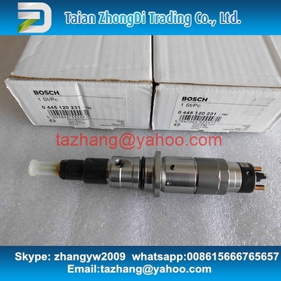BOSCH 0 445 120 231 Genuine Common rail injector 0445120059, 0445120231, 4945969, 3976372, 5263262 supplier