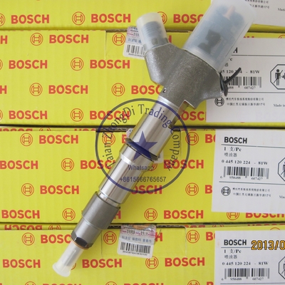 BOSCH 0 445 120 224 Genuine common rail injector 0445120224,0445120170 for WEICHAI WP10 612600080618 supplier