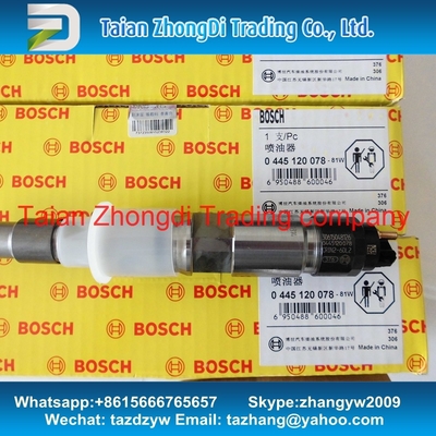 BOSCH 0 445 120 222 Genuine Common rail injector 0445120222 for WEICHAI 612600080618 supplier