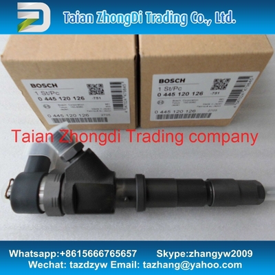 BOSCH 0 445 120 126 Genuine & New Common Rail Injector 0445120126 for KOBELCO SK130-8 SK140-8 supplier