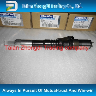DENSO Common Rail Injector 095000-1211 for Komatsu 6156-11-3300 , 6156113300 supplier