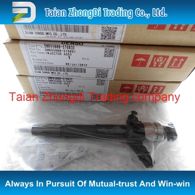 DENSO oriignal new Common rail injector 095000-5760 , 0950005760 for 1465A054  Mitsubishi supplier