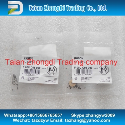 BOSCH CR Injector Ball F00VC05009 , Repair Kit Ball F 00V C05 009 , F00V C05 009 supplier