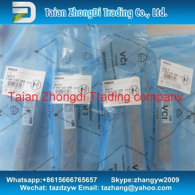 BOSCH Common rail injector valve F00VC01358 for 0445110291,0445110358, 0445110359 supplier