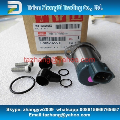 Genuine Suction control valve SCV 8-98145455-0 / 8981454550 / 8-98145455-1 , 8981454551 supplier