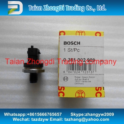 BOSCH Common rail pressure sensor 0281002909 for MWM 940780670024, ROVER STC4768 supplier