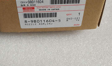 DENSO Common rail injector 8-98011604-5 , 8-98011604-0 for ISUZU 8980116045 , 8980116040 supplier