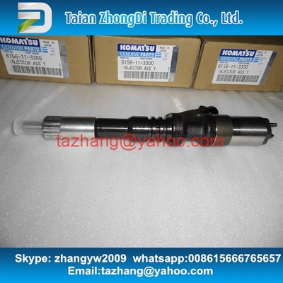 DENSO Common Rail Injector 095000-1211 for Komatsu 6156-11-3300 , 6156113300 supplier