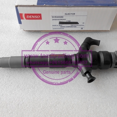 DENSO 295900-0280 original injector 295900-0280, 295900-0210, 23670-30450, 23670-39455 for TOYOTA Hilux Euro V supplier