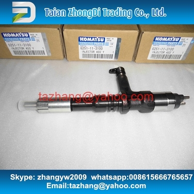 DENSO Genuine common rail injector 095000-6070 for KOMATSU PC400/450-8 engine 6251-11-3100 supplier