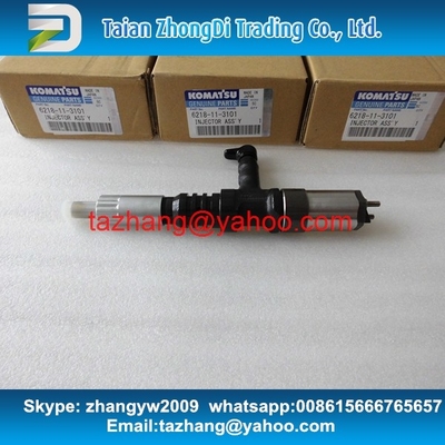 DENSO common rail injector 095000-0560, 095000-0562 for KOMATSU 6218-11-3100, 6218-11-3101 supplier