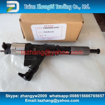 DENSO common rail injector 095000-6700,095000-6701 for SINOTRUK HOWO VG61540080017A supplier