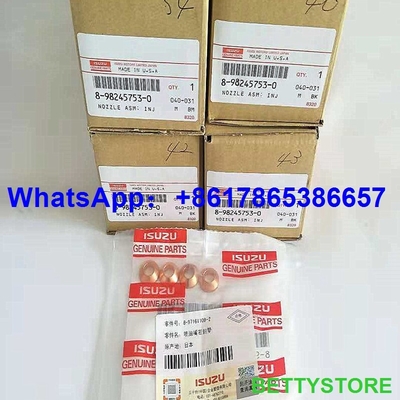 ISUZU Genuine and New Common rail injector 8982457530 / 8-98245753-0 for ISUZU Trooper 4JX1 3.0L supplier