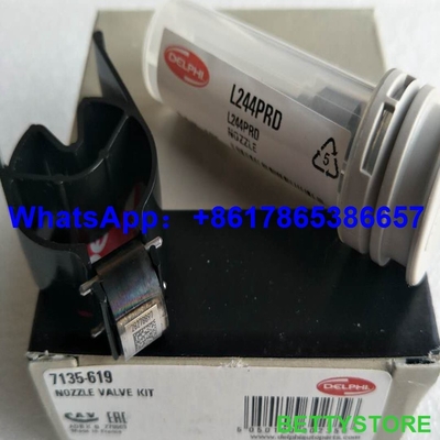 DELPHI Genuine repair kits 7135-619 (include nozzle L244PRD + valve 28278897 ) Overhaul kits 7135 619 , 7135619 supplier