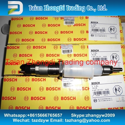 BOSCH 0 445 120 121 Common rail injector 0445120121 / 4940640 for Cummins ISLE engine supplier