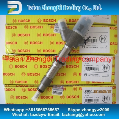 BOSCH 0 445 120 224 Genuine common rail injector 0445120224,0445120170 for WEICHAI WP10 612600080618 supplier