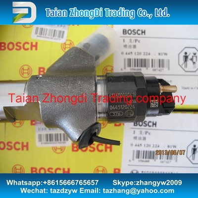 BOSCH 0 445 120 224 Genuine common rail injector 0445120224,0445120170 for WEICHAI WP10 612600080618 supplier