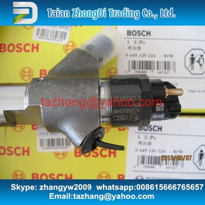 BOSCH 0 445 120 224 Genuine common rail injector 0445120224,0445120170 for WEICHAI WP10 612600080618 supplier