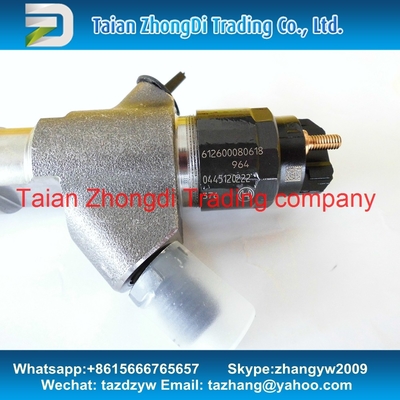 BOSCH 0 445 120 222 Genuine Common rail injector 0445120222 for WEICHAI 612600080618 supplier