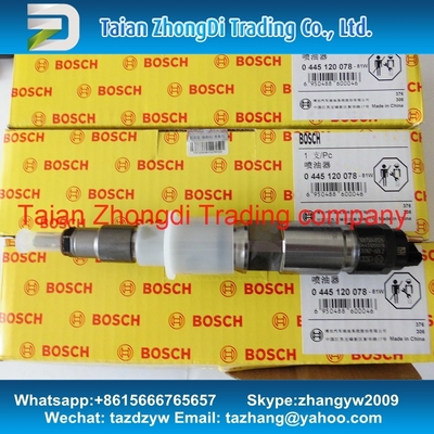 BOSCH 0 445 120 222 Genuine Common rail injector 0445120222 for WEICHAI 612600080618 supplier
