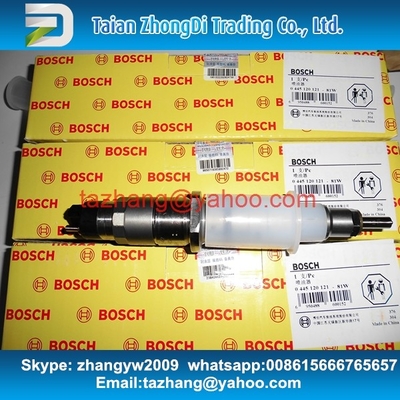 BOSCH 0 445 120 121 Genuine Common rail injector 0445120121 / 4940640 for Cummins ISLE engine supplier